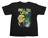 Ich - Einfach unverbesserlich Jungen T-Shirt mit Rundhalsausschnitt - Schwarz - XL