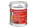 Remmers Holzschutz-Creme teak, 5 Liter, Profi-Holzschutz in Cremeform, dekorative Premium Holzlasur für aussen, 3facher Holzschutz mit Imprägnierung + Grundierung + L