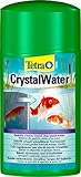 Tetra Pond CrystalWater - Wasserklärer gegen Trübungen für kristallklares Wasser im Gartenteich, 1 Liter F