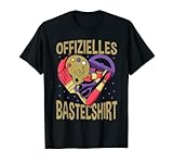 Offizielles bastel shirt für kreative Bastel Fans T-S