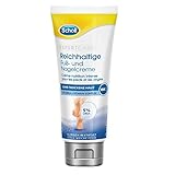 Scholl Reichhaltige Fuß- und Nagelcreme – Feuchtigkeitsspendende Fußcreme für beanspruchte Füße & Fußnägel – Mit Urea & Vitaminkomplex –3 x 75