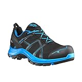 Haix Sicherheitsschuhe Gore-Tex S3 Safety 40 Low, Farbe:schwarz/blau, Gr. 45 (UK 10)