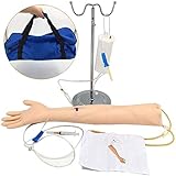 LKZL Injektions-Blutentnahmemodell, Phlebotomie Venenpunktions-Übungsset, für Die Ausbildung von Krankenschwester- Lehrlingen Intravenöse Injektion, Infusion und IV-Fähigk