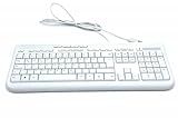 Microsoft Wired Keyboard 600 (Tastatur kabelgebunden, weiss, deutsches QWERTZ Tastaturlayout)