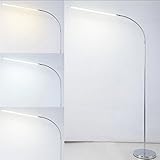 JIAWYJ DONGYANG-Lampen- * Modern 9W 12W 15W LED Stehleuchte Remote Dimmable Stand Lights Wohnzimmer Klavierstudie Lesung Standard Beleuchtung LEDs Leuchtvorrichtung (Größe: 15W reinweiß)