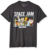 SPACE JAM Herren 2: A New Legacy Tune Squad Group Short Sleeve T-Shirt, Charcoal Heather, X-Groß