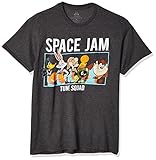 SPACE JAM Herren 2: A New Legacy Tune Squad Group Short Sleeve T-Shirt, Charcoal Heather, X-Groß