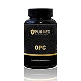 purmeo OPC Traubenkern-Extrakt Kapseln | mit 600 mg reinem OPC pro Tag | 240 Kapseln | vegan, laborgeprüft, hochdosiert, rein, Made in Germany