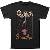 Fashion Men's T-Shirt Men Summer T-Shirt Queens of The Stone Age Men's Submerse Printed T-Shirt Black