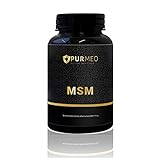 purmeo MSM Kapseln | Methylsulfonylmethan | mit 1600 mg reinem MSM pro Tag | 360 Kapseln | vegan, laborgeprüft, hochdosiert, Made in Germany