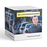 Lernkarten Taxi Mietwagen Unternehmer von Verkehrsseminare24 | 500 Karteikarten inkl. Box zur Aufbewahrung | DIN A6 | Prüfung