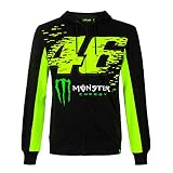 Valentino Rossi Vlies Monster Energy 46,XXXL,Schwarz,Mann, 3XL
