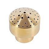 Tomotato 1/4'' 1/2'' 3/4'' 1'' 3/2'' 2'' Springbrunnendüse Messing Cluster Springbrunnendüse Spray Teichsprinkler Sprinkle Sprühkopf für Gartenteich Vergnügungspark Museumsbibliothek(2,4 cm)