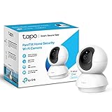 TP-LINK (TAPO C210) Pan/Tilt Home Security Wi-Fi Camera, 3MP, Night Vision, Alarms, Motion Detection, 2-way