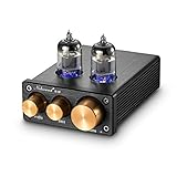 Nobsound NS-10P Mini Vacuun Tube Preamp Audio Hi-Fi Stereo Pre-Amplifier Treble & Bass Control (Preamp)