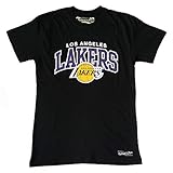 Mitchell & Ness Herren T-Shirt NBA/HWC Team Arch Print,Schwarz,XL