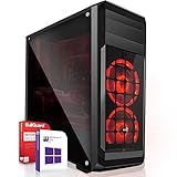 Gaming PC AMD Ryzen 3 4300G - 4x4.0GHz Turbo |Marken Board|16GB DDR4|256GB SSD|Radeon RX Vega 6 4K HDMI|USB 3.1|SATA3|Windows 10 Pro|3 Jahre G