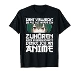 Anime Geschenkidee Manga Spruch T-S