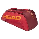HEAD Tennis Tasche Damen,Tennis Tasche, Tennis Tasche Nike,Tennis Tasche Wilson,Angie Kerber Tennis Tasche,artengo Tasche Tennis Tour Team 9R Supercombi Tennistasche, rot, 9 R