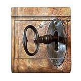 motivX-Ideenwerkstatt Briefkasten Kombi Wandbriefkasten mit Motiv Schloss Antik