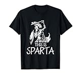 Cooles Molon Labe Spartacus Kämpfer Motivation Spruch Design T-S