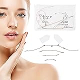 Instant Invisible Face, Neck & Eye Lift,Aktualisierte Version V-Form Facelifting Klebeband Unsichtbare Dünne Gesichtsaufkleber, 14 Stück Nachfüllbänder, Make-up Facelifting Werkzeuge Für G