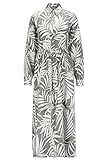 BOSS Damen C Dinew Kleid Hemd aus Baumwolle und Seide mit Blumenprint, fantasy, 38