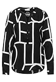 Street One Damen B08M2L658Z Bluse, Black, 40