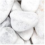 zierkiesundsplitt Carrara Kies Gabionensteine 500kg Big Bag 40-80