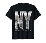 New York City Skyline NYC Manhattan Shirt T-S