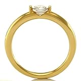 Diamanten Damenring 750/- Gelb- Weißgold 318-40333-20 - 750 b