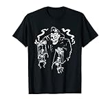 Psychobilly Horror Punk Rock T-Shirt (HR) Skeleton Pupp