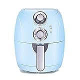 Air Fryer , Programmierbare Mit LCD - Digital - Bildschirm , 1200W Oilless Elektro Hot Air Fryer , Auto - Abschaltung , Easy-to-Clean Nonstick Korb , 2.5L Für Familie Und Partei , Blau Nü