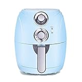 Air Fryer , Programmierbare Mit LCD - Digital - Bildschirm , 1200W Oilless Elektro Hot Air Fryer , Auto - Abschaltung , Easy-to-Clean Nonstick Korb , 2.5L Für Familie Und Partei , Blau Nü