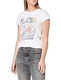 DC Comics Damen Wonder Woman Strength & Power T-Shirt, weiß, M