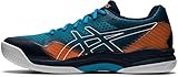 ASICS Herren Gel Hunter 2 Indoor Court Shoe, Teal Blue/French Blue, 44.5 EU