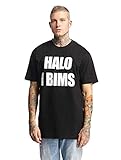 Mister Tee Herren Halo I Bims Tee T-Shirt, Black, S
