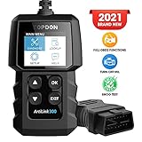 Topdon obd2 diagnosegerät deutsch-AL300, vollen OBD2-Funktionen/MIL ausschlaten,I/M Funktion für Inspektion/Einfacher Emissionstest, 2021 neue V