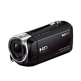 Sony HDR-CX405 Full HD Camcorder (30-fach opt. Zoom, 60x Klarbild-Zoom, Weitwinkel mit 26,8 mm, Optical Steady Shot) mit Intelligent Active Mode Verwacklungsarme Aufnahmen schw