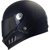 Broken Head Gas Man - Motorrad-Helm Mit Schwarzem Visier - Der Szene Marken-Helm - Größe L (59-60 cm)