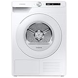 Samsung DV90T5240TW/S3 Wäschetrockner, Serie 5, 9 kg, künstliche Intelligenz, Wärmepumpe, wendbare Tür, k