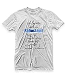T-Shirt mit Spruch Ich befinde Mich im Ruhestand - 100% Baumwolle - Fun-Shirt zum Ruhestand - versch. Farben Weiss XXL
