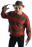 Rubie's Herren Nightmare On Elm St Freddy Krueger Shirt mit Maske, siehe abbildung, X-Larg