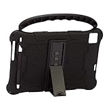 Jevina Tablet HüLle für M40 P20HD P20 10,1 Zoll Tablet Silikon HüLle Tablet SttNder mit Griff für P20HD (Schwarz)