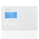 Safe2Home SP210 Basis Funk Alarmanlagen - EINZELNE ZENTRALE - mit Sabotageschutz – WiFi / GSM / SMS Alarmierung