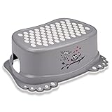 Babykajo Tritthocker für Kinder. Kinderhocker aus BPA freiem Plastik. Kinder Badhocker mit spezielles Anti-Rutsch Beschichtung