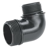 Gardena 409221 Tauchpumpen-Anschlussstück 33.3 mm: Übergangsstück zum AnschlussvonTauchpumpenandasGardenaWasserschlauch-Stecksystem(1743-20)