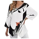 Woohooens Damen Pullover Strickpullover LäSsiges Stricken Pulli Winter Sweatshirt Oberteile Elegant Casual Strickjacke Hollow Pullover Strick Langarm Pullover Strickjacke M