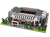 Atomic Building Manchester United Old Trafford Stadion. Modell zum Zusammenbau mit Nanoblöcken. Mehr als 3800 Stück