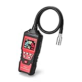 Gasleckdetektor Digital Gas Analyzer Ppm Zählerzähler und brennbarer natürlicher Tester-Ton und leichter Alarm Ht601a ht601b 9999 ppm (Color : HT601A)